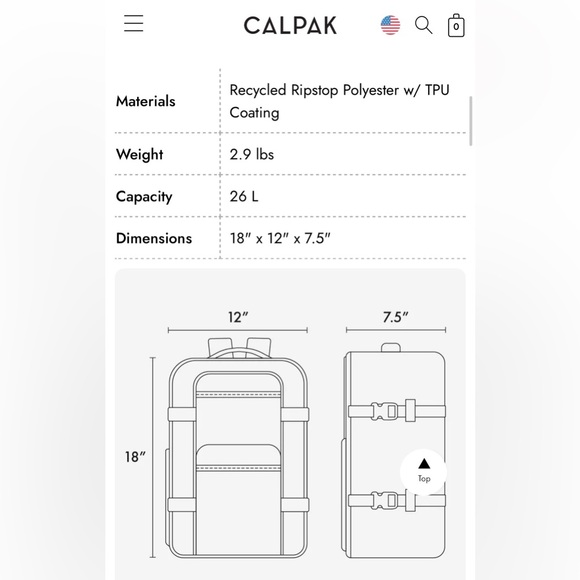 Calpak Terra 26L Duffle/Backpack main image 5